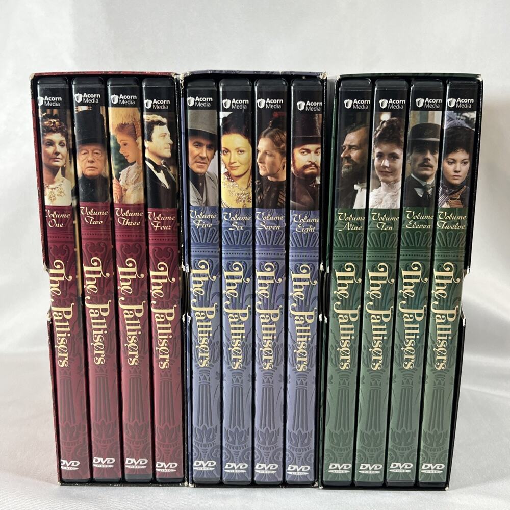 The Pallisers Complete Collection DVD Box Set Guide Book BBC PBS Acorn Vol 1-12